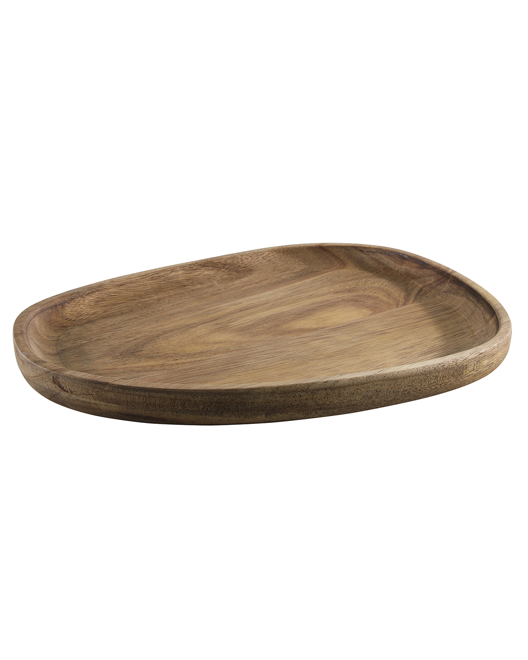Holztablett zum Servieren 25 cm – Fronda Miele – Holztablett, Akazienholz