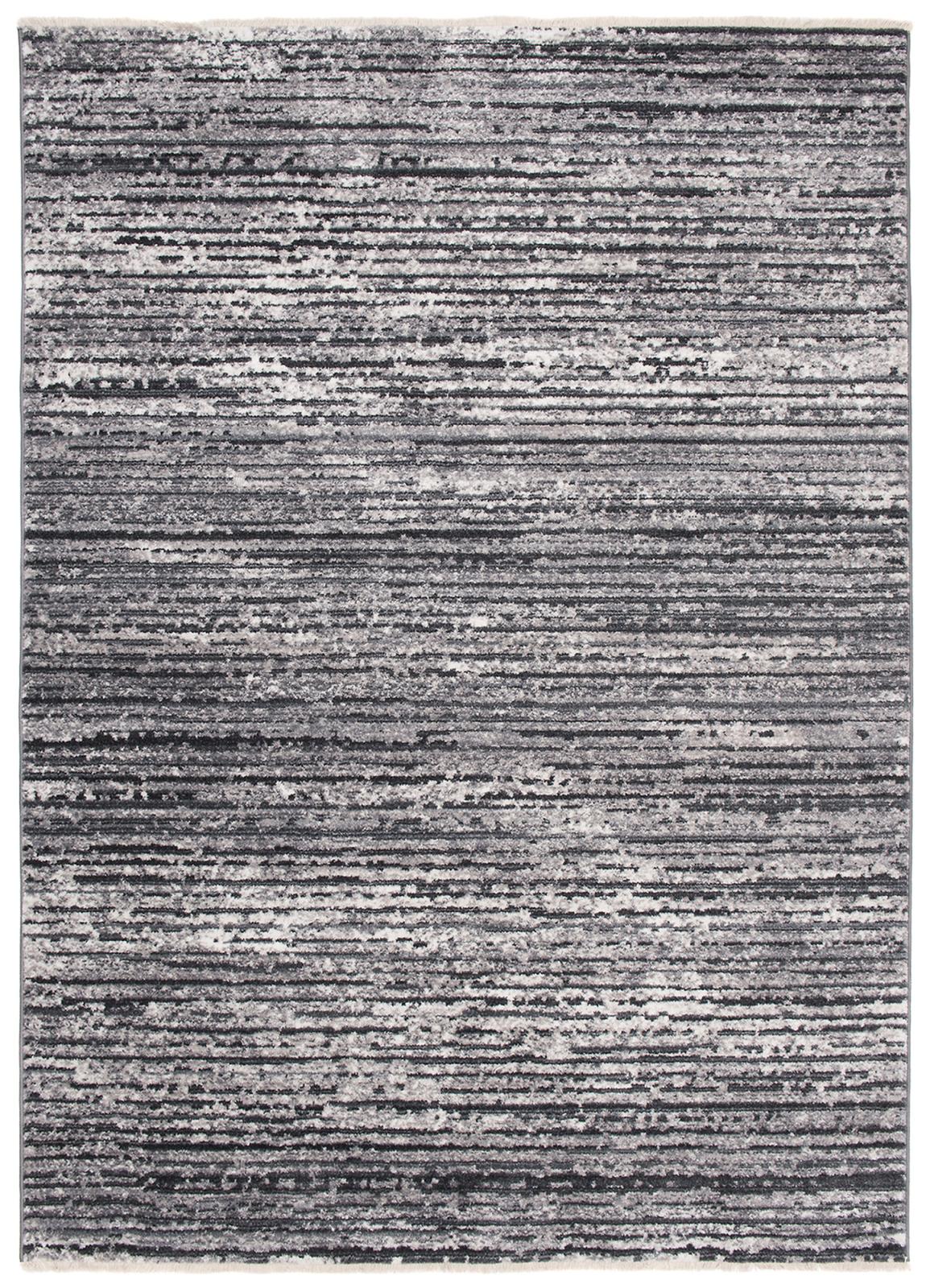 Teppich Modern Grau Streifen 3254A MYSTIC