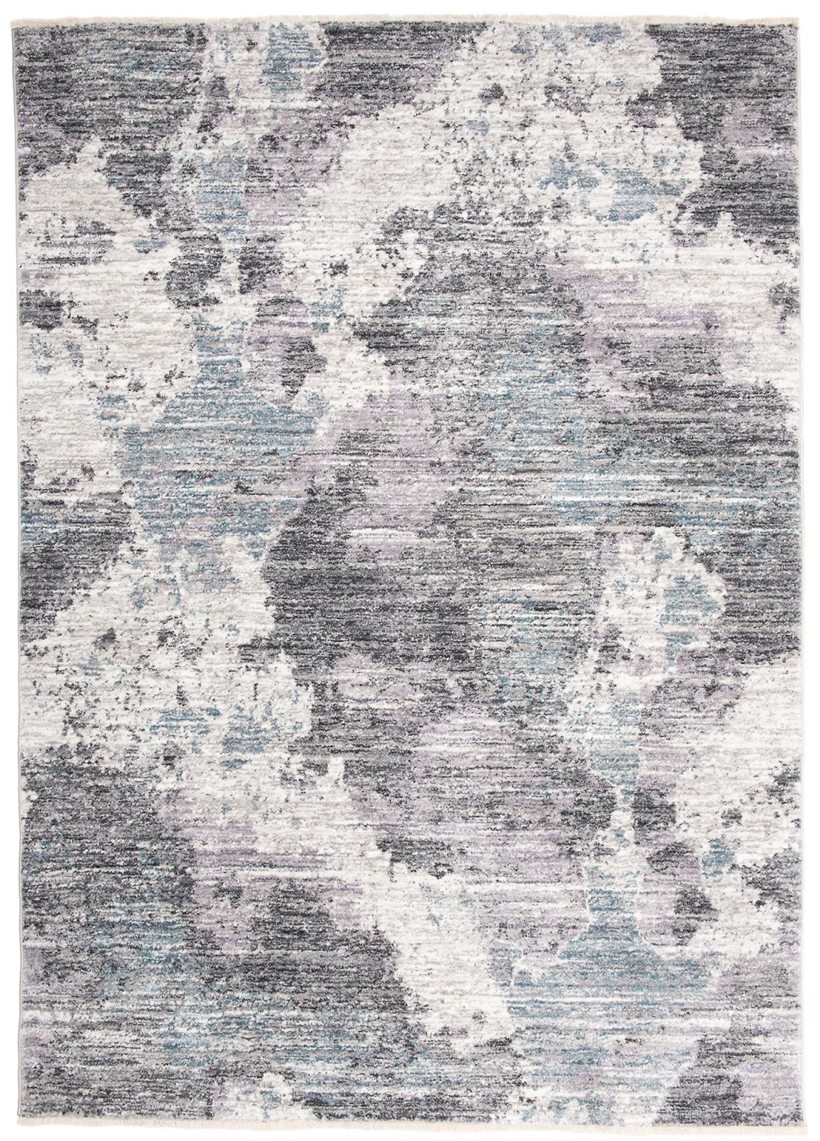 Teppich Modern Grau Abstrakt 3252A MYSTIC