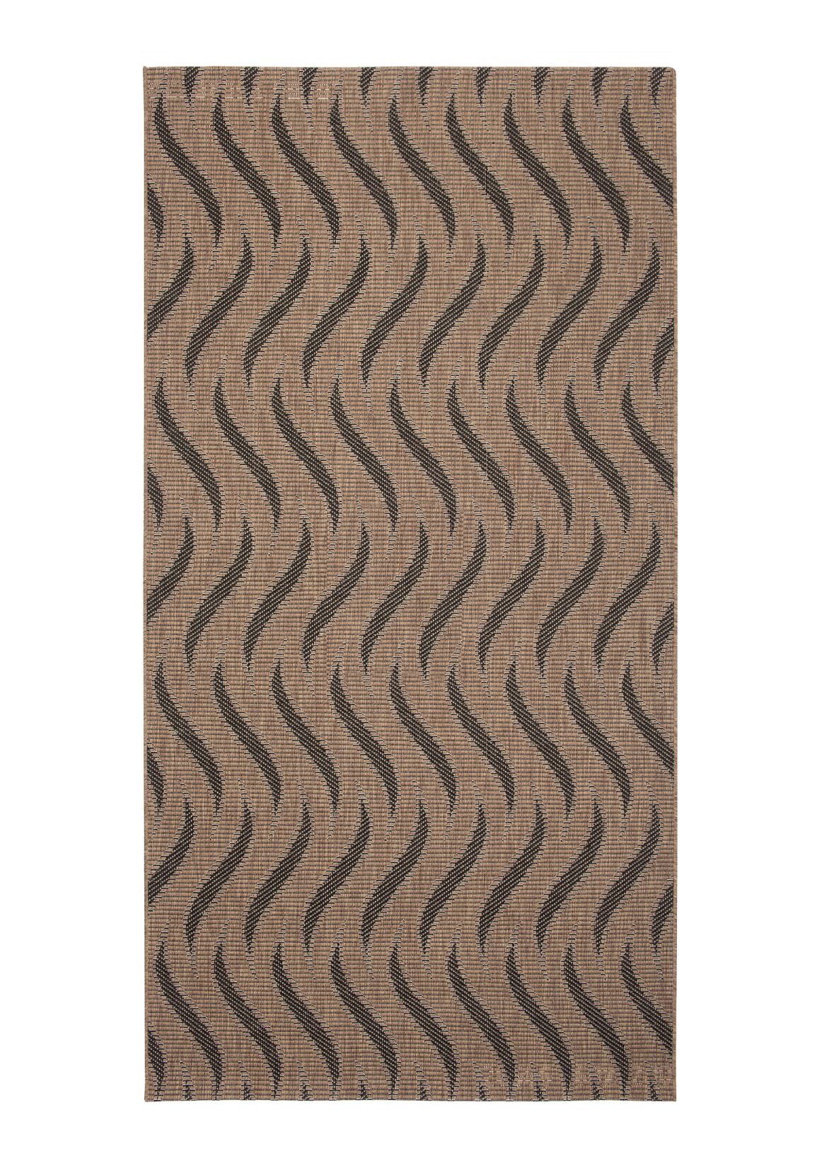 Läufer nach Maß Flachgewebe Beige Creme 20586 FLOORLUX - modern, Streifen, beige, cremefarben