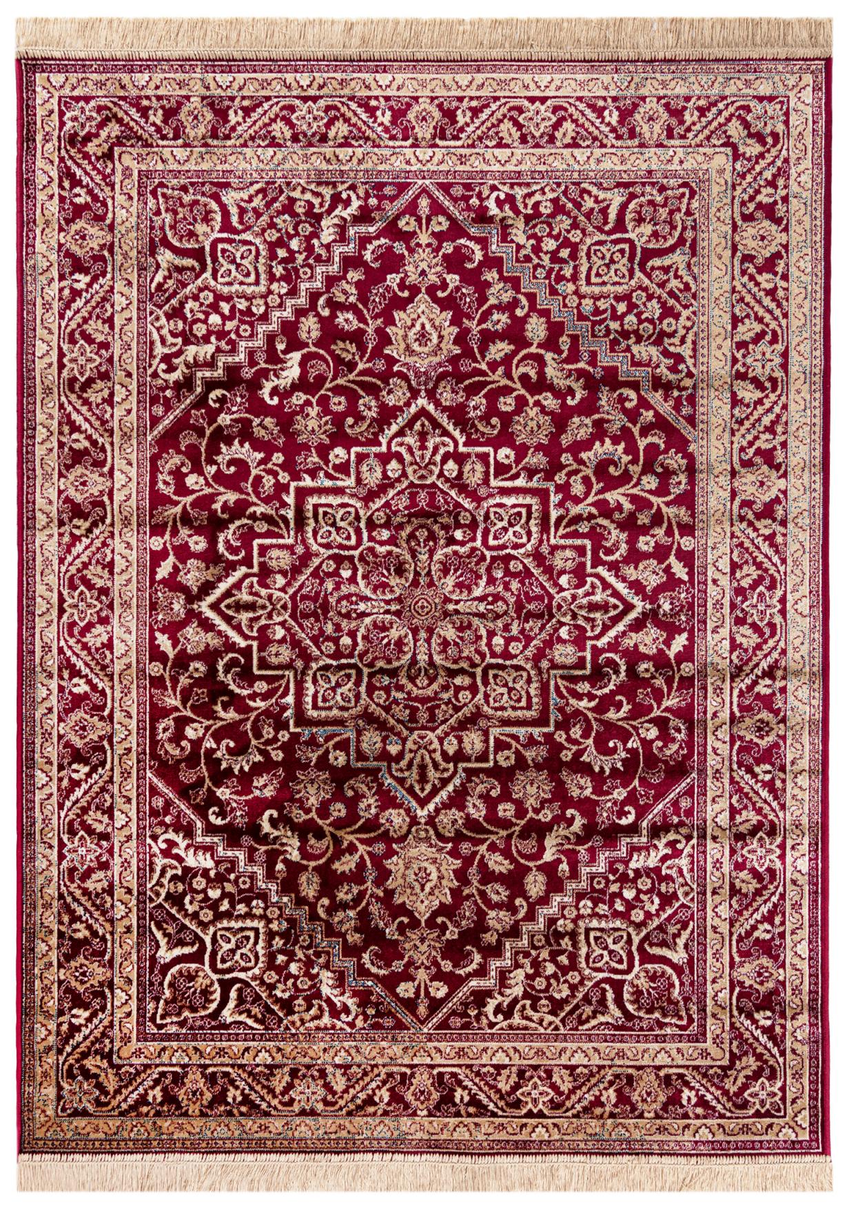 Teppich Orientalisch Rot Vintage / Shabby 84412 ISPHAHAN