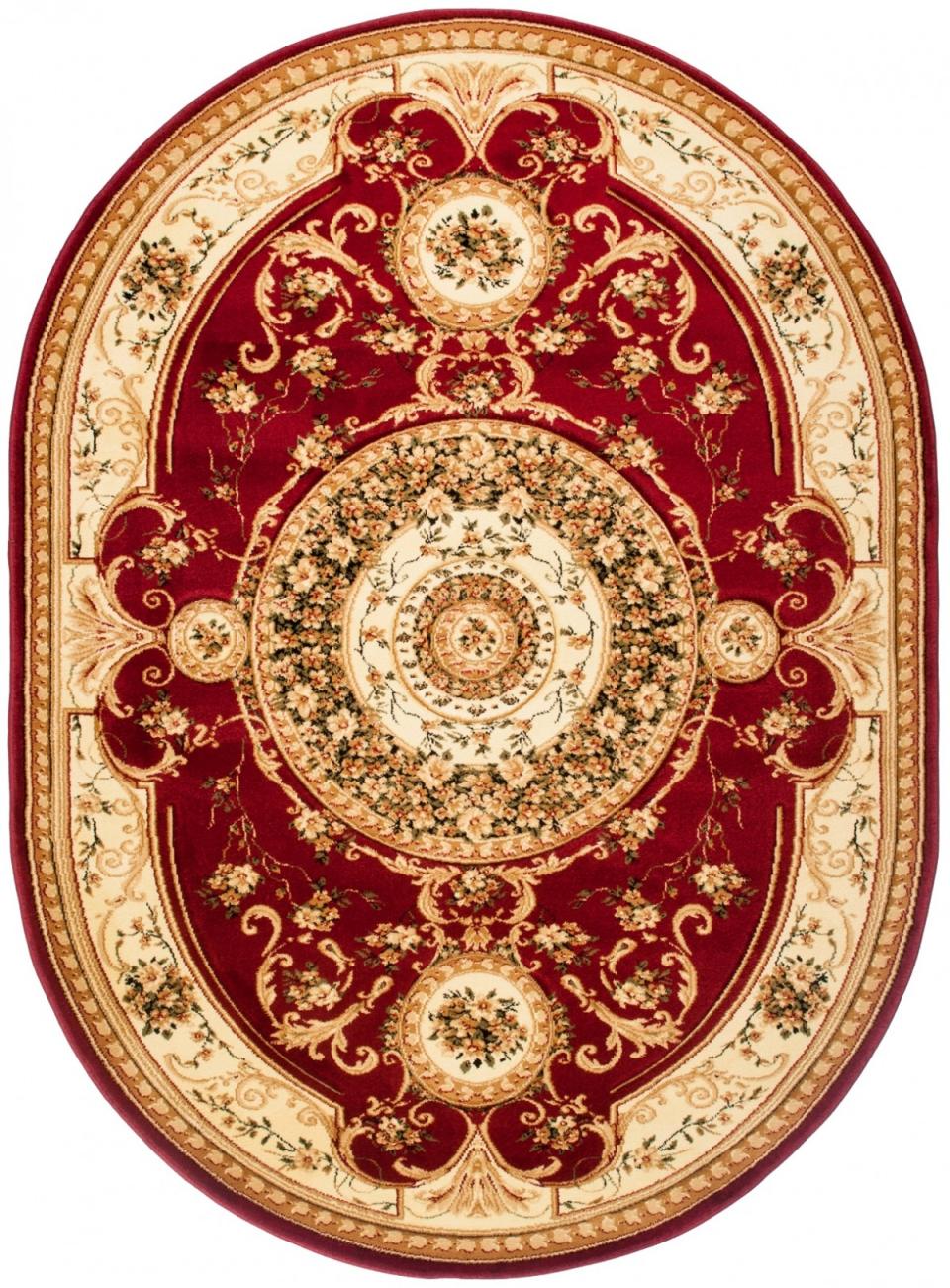 Teppich Oval Orientalisch Rot  6548A YESEMEK