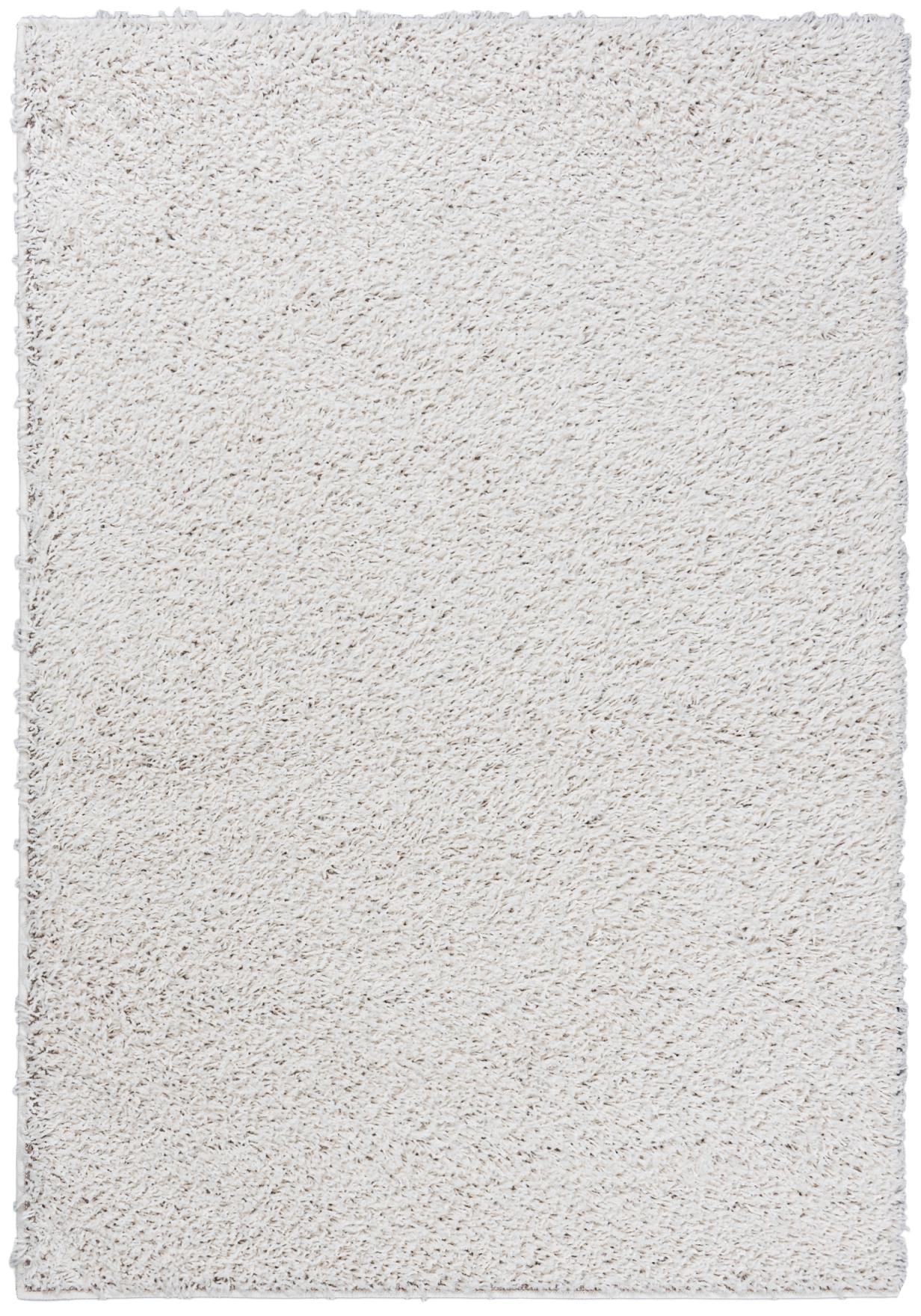 Hochflorteppich Beige / Creme Einfarbig P113A SOHO