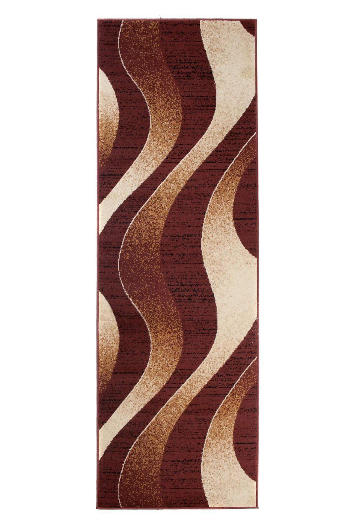 Teppichläufer Braun Geometrisch Streifen K857A DREAM