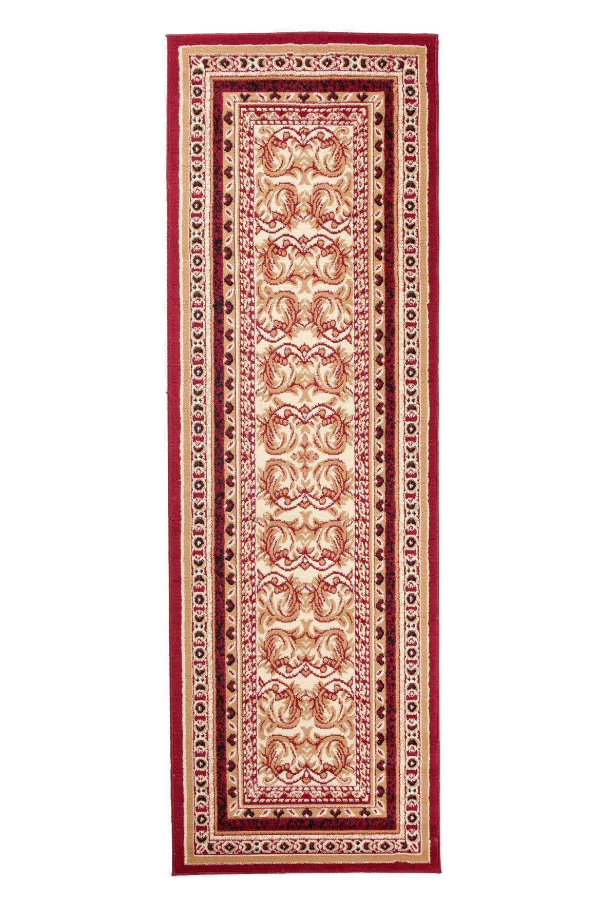 Teppichläufer Orientalisch Rot Floral E950A ATLAS