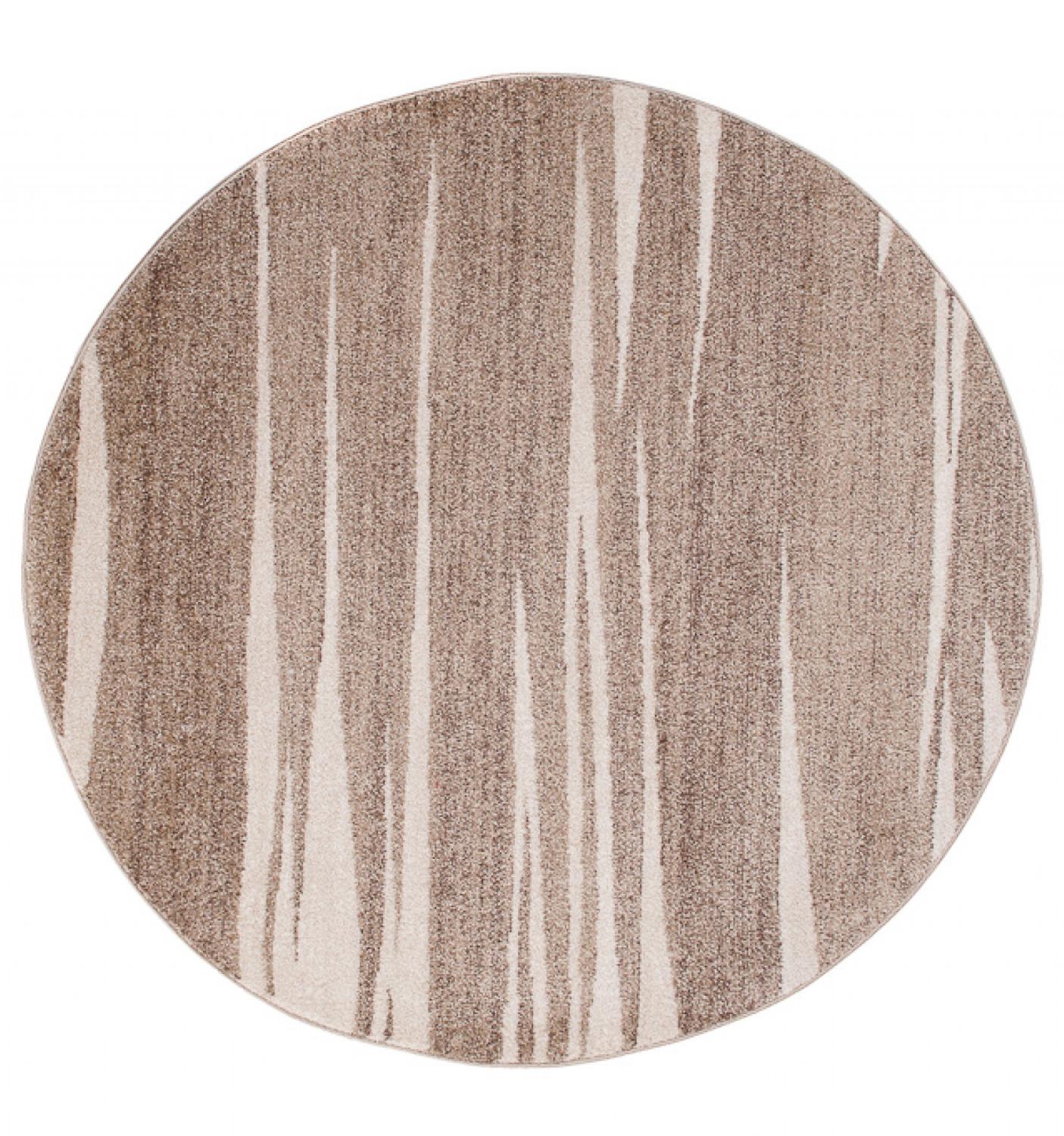 Teppich Modern Beige / Creme Streifen 3436A SARI