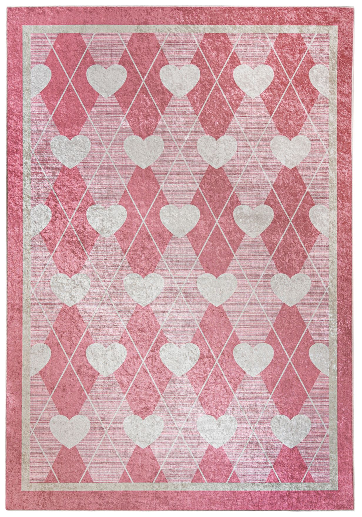 Kinderteppich Rosa  23694 EMMA