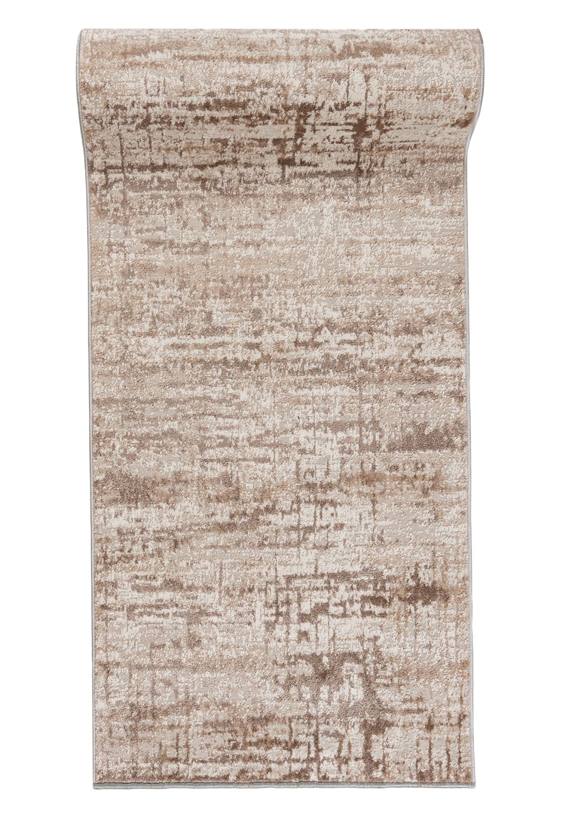 Läufer nach Maß Antirutsch Beige Creme D175E PORTLAND - modern, abstrakt, beige, cremefarben
