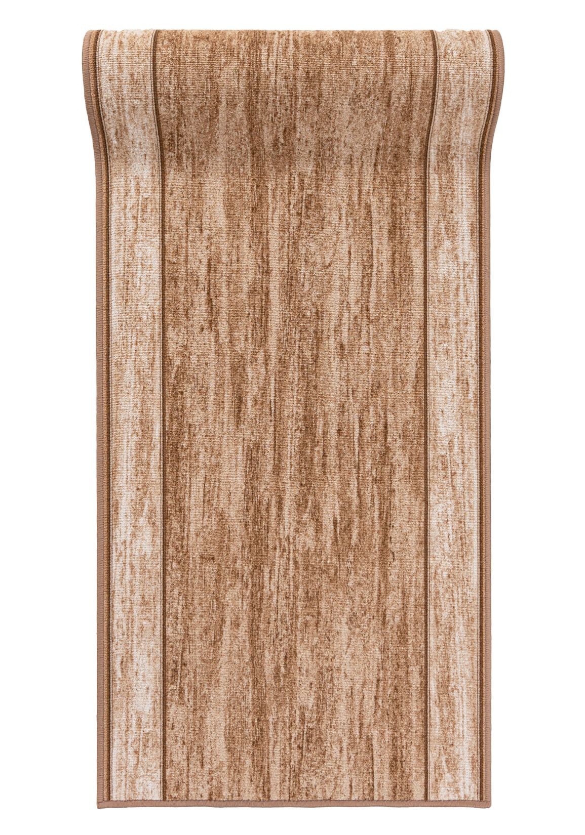 Läufer nach Maß Antirutsch Braun RAMA GUMAZEL - Rahmen, Retro, Braun
