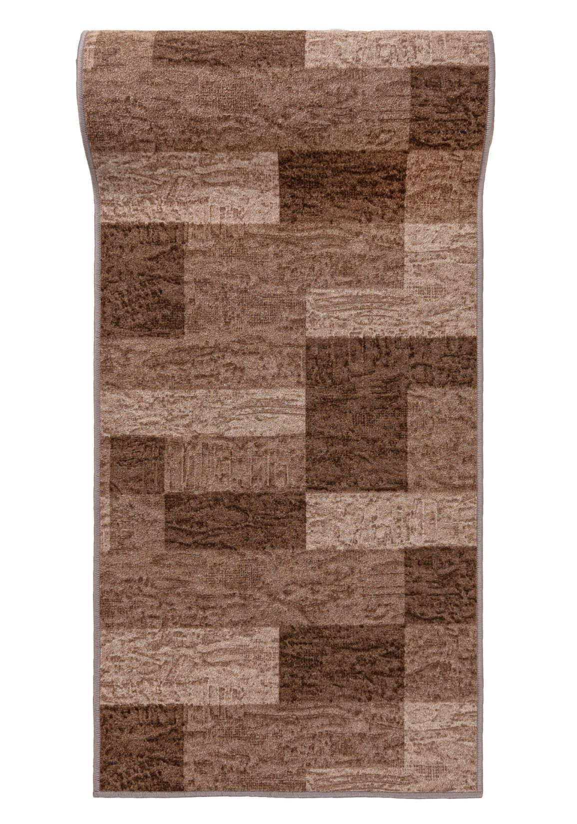 Läufer nach Maß Antirutsch Beige Creme ICONA GUMAZEL - Retro, geometrisch, beige, cremefarben