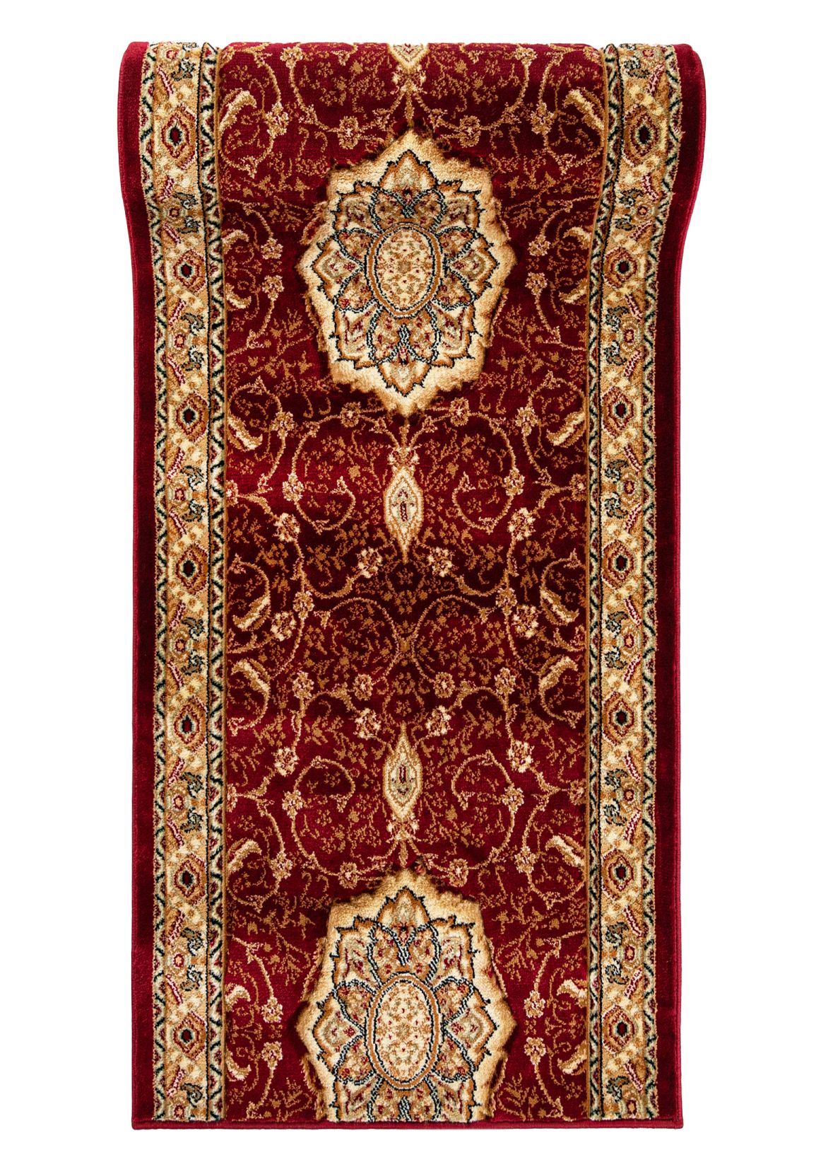 Läufer nach Maß Orientalisch Rot 5071A YESEMEK - Rahmen, rot