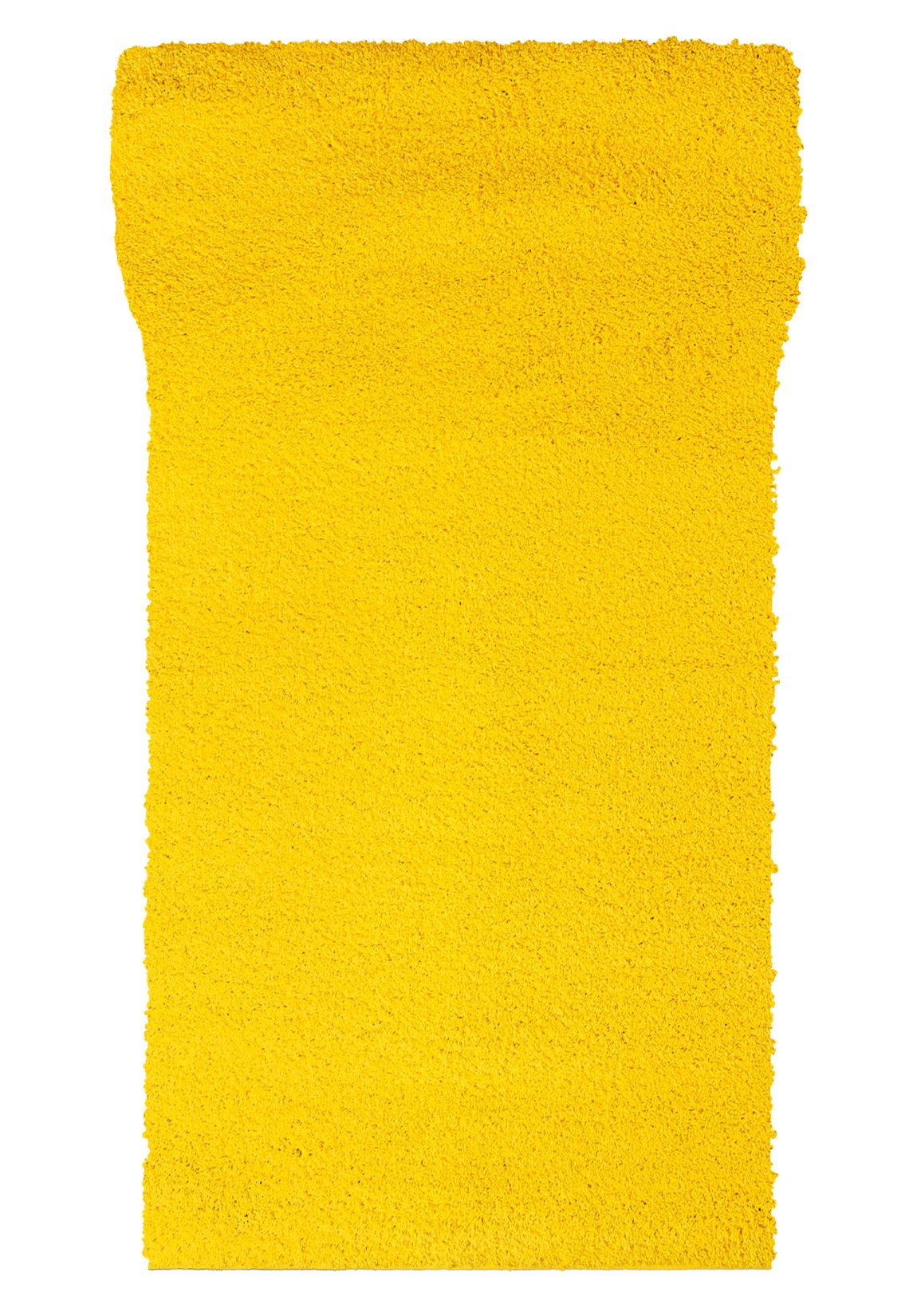 Läufer nach Maß Hochflor Gelb 7388A DELHI - modern, gelb