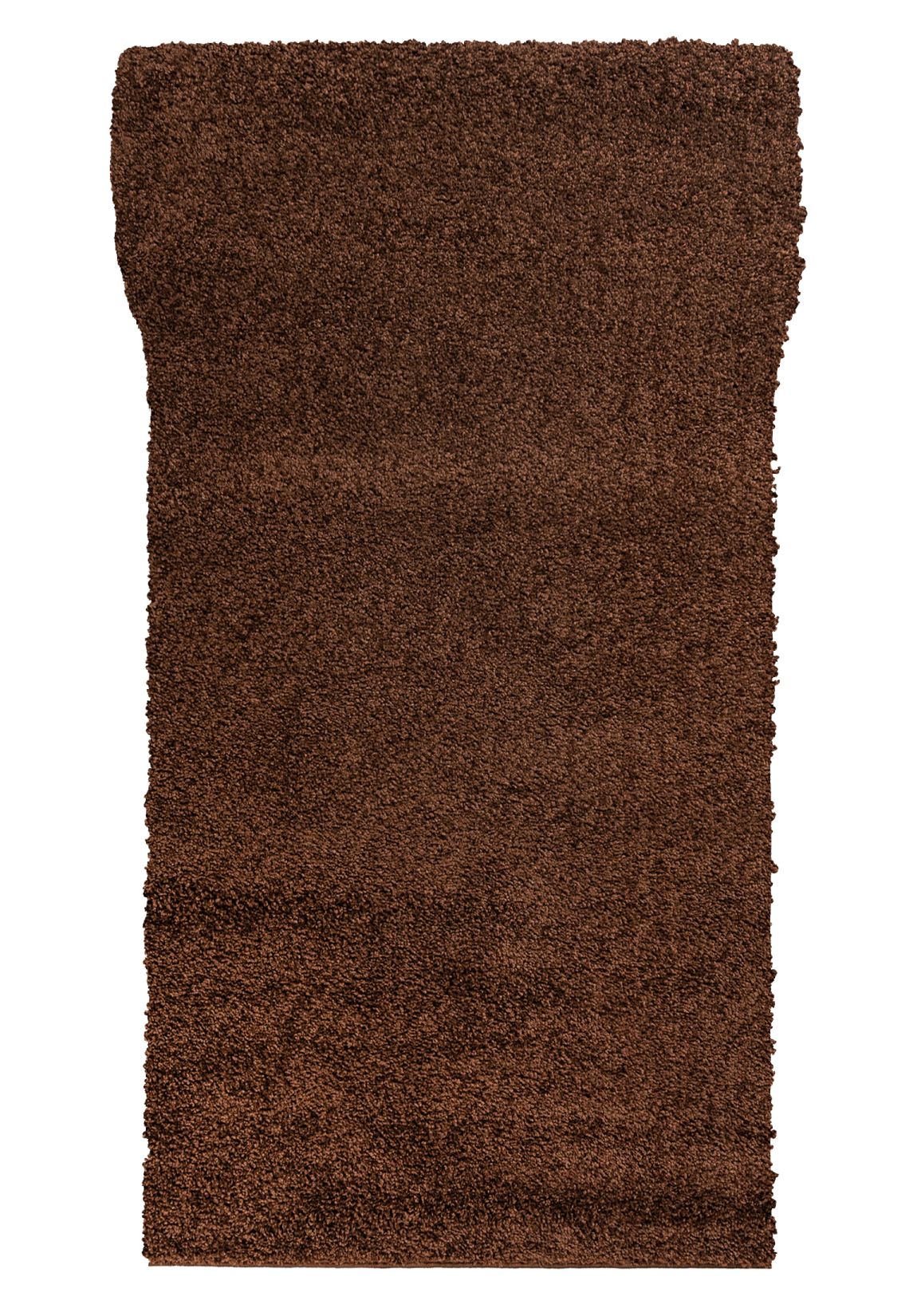 Läufer nach Maß Hochflor Braun 7388A DELHI - modern, braun