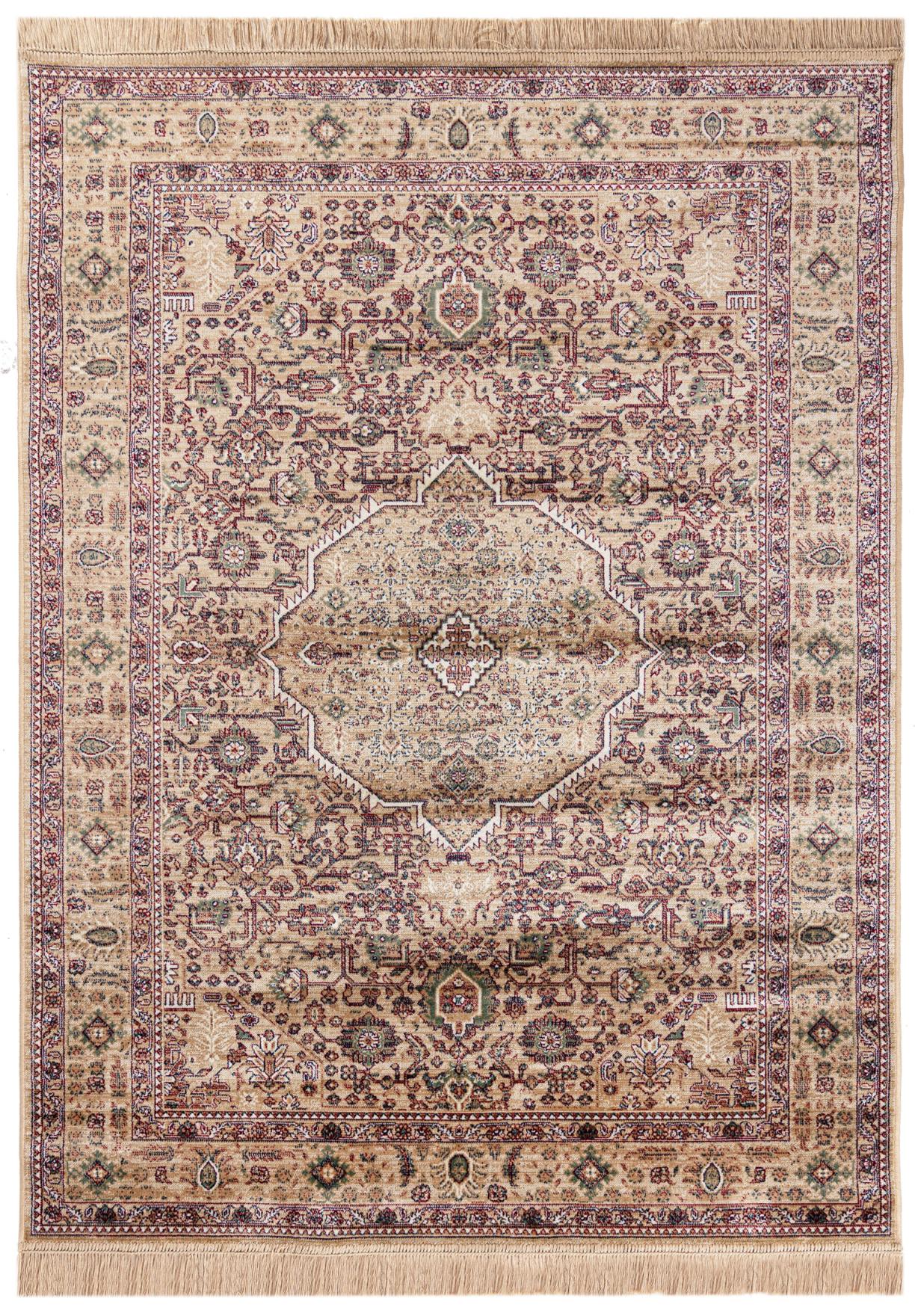 Teppich Orientalisch Beige / Creme Vintage / Shabby 84332 ISPHAHAN