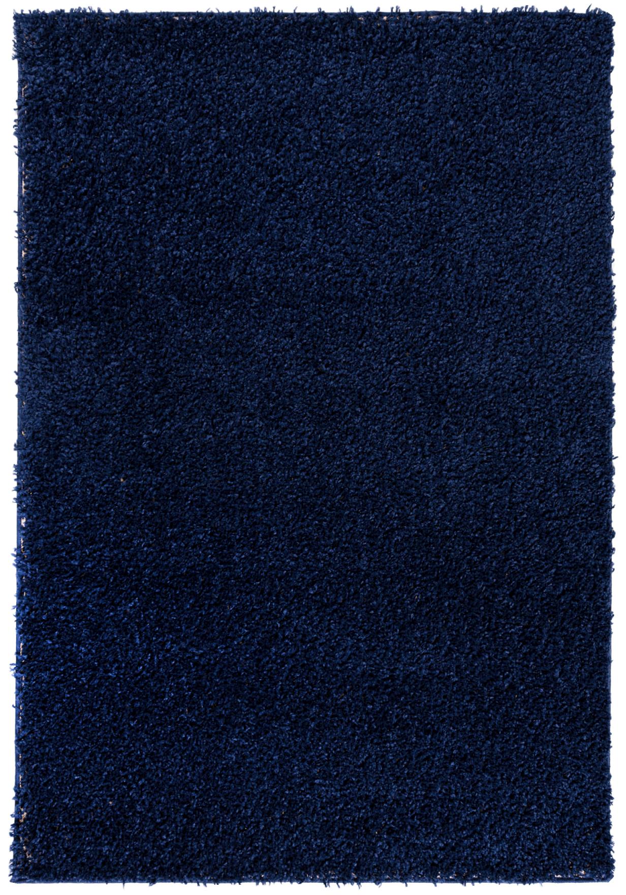 Hochflorteppich Blau Einfarbig P113A SOHO
