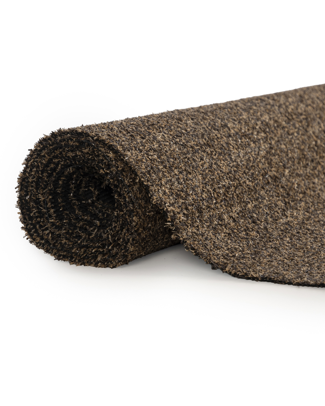 Kunstrasen / Matte 7 mm für Balkon, Terrasse und Garten – Canyoo – braun, rutschfest, wasserdicht, Meterware