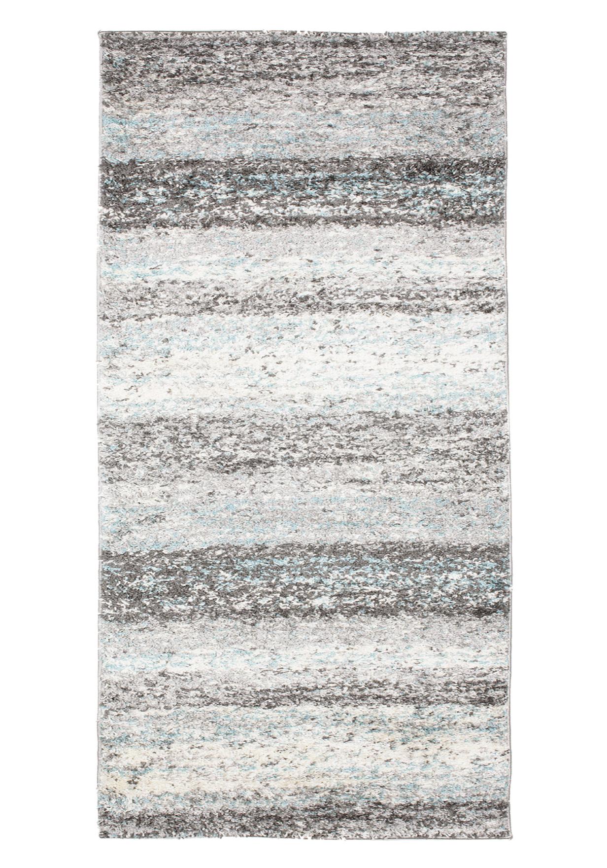 Teppichläufer Shaggy Grau Abstrakt 6133B DELHI