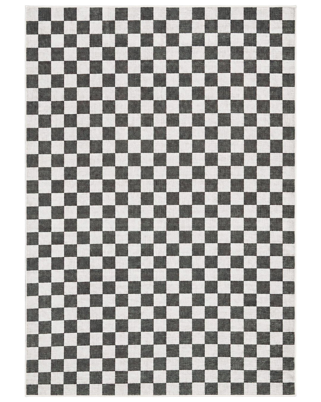 Moderner geometrischer Teppich - Dax Marron - beige, braun, Karomuster