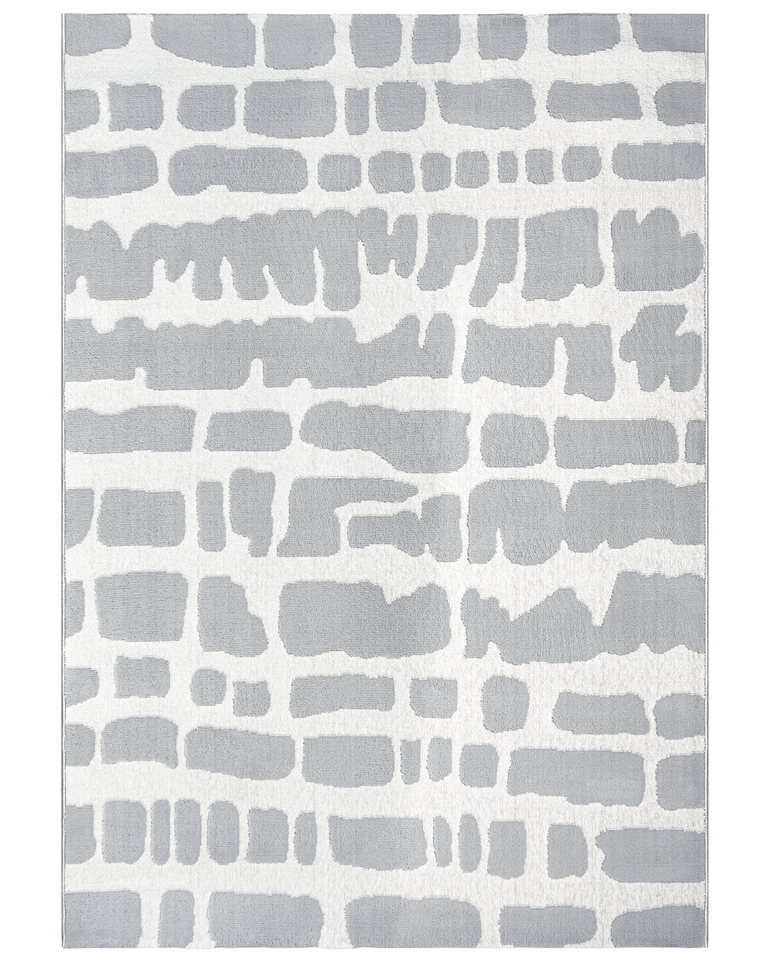 Moderner Teppich - Mataro Paso - anthrazit, creme, grau