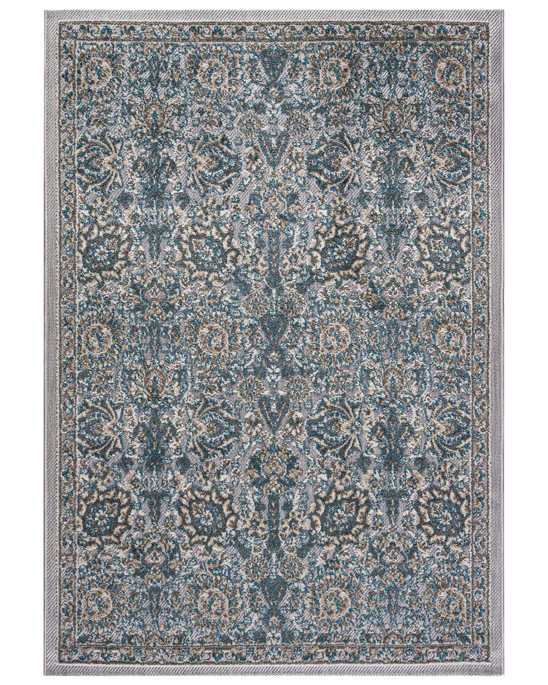 Outdoor / Indoor Teppich – Saronno Blu – blau, wasserdicht