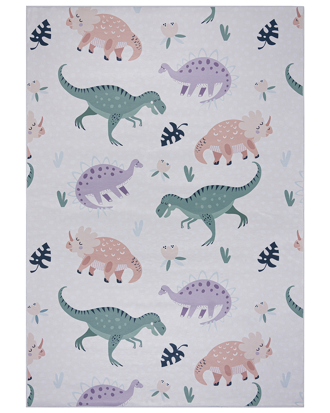 Kinderteppich – Animali Dino – Dinosaurier, Tiere, mehrfarbig