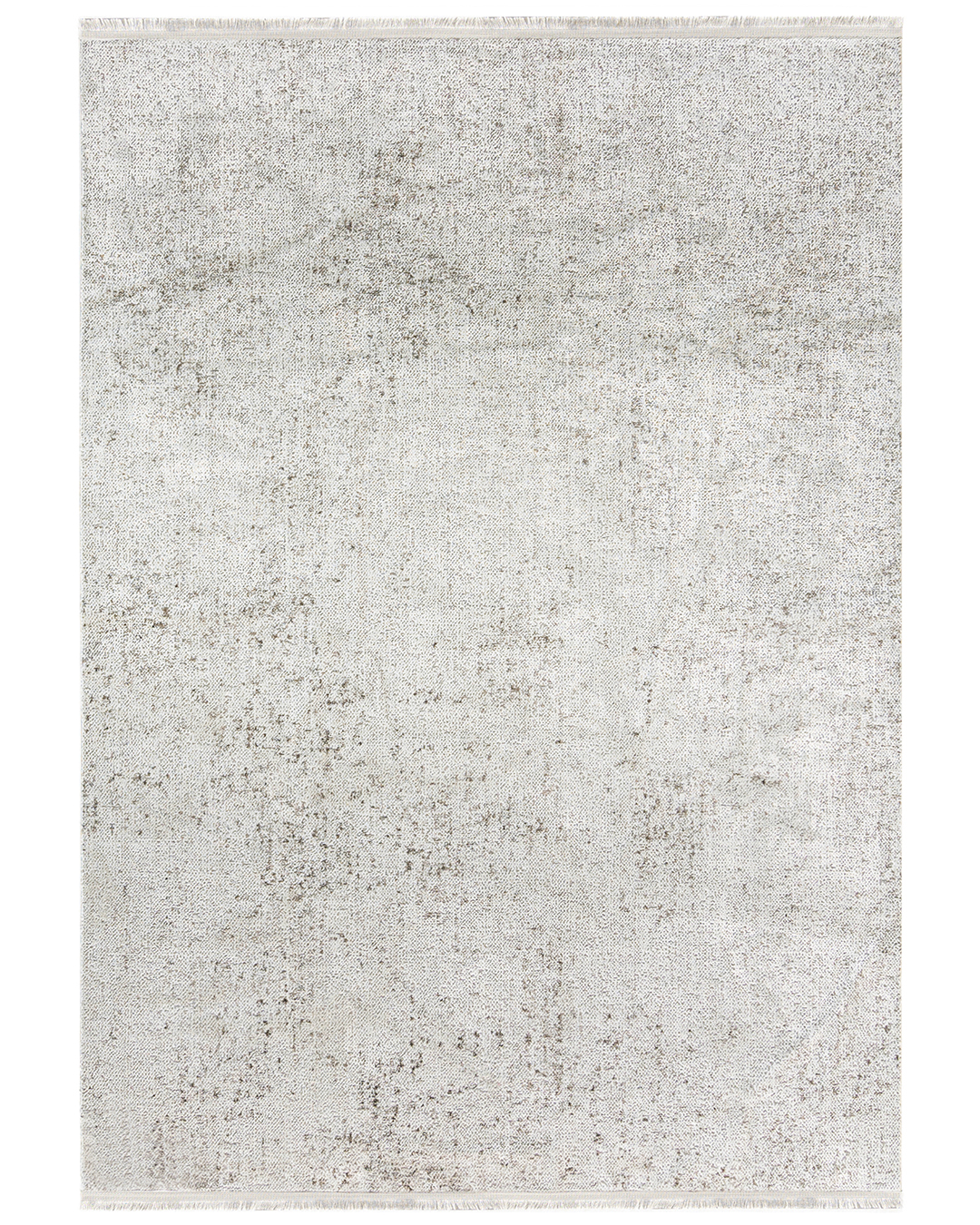 Moderner Teppich mit Fransen – Bari Pepe Beige – beige