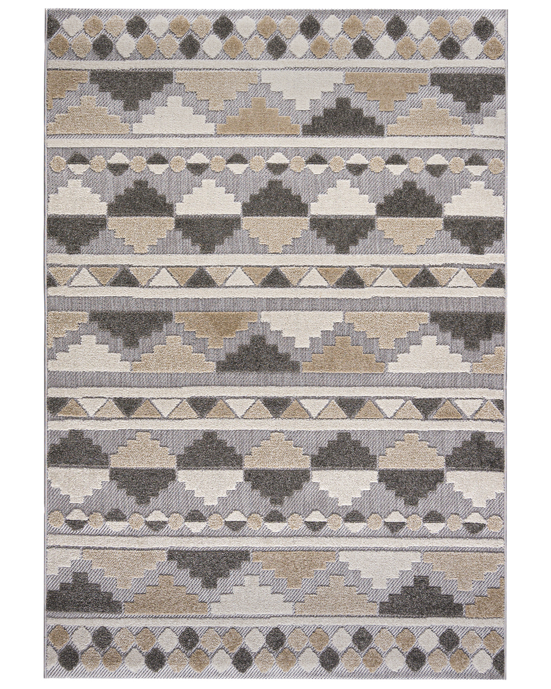 Outdoor / Indoor Teppich - Vasco Beige - creme, beige, wasserdicht
