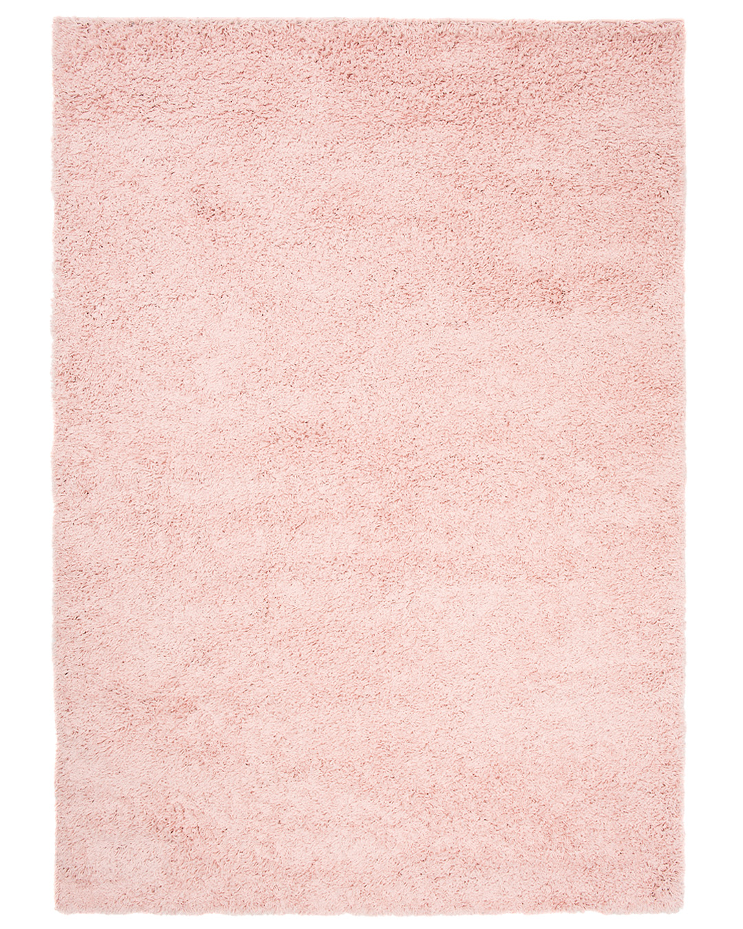 Moderner Shaggy-Teppich – Unito Rosa – rosa, einfarbig
