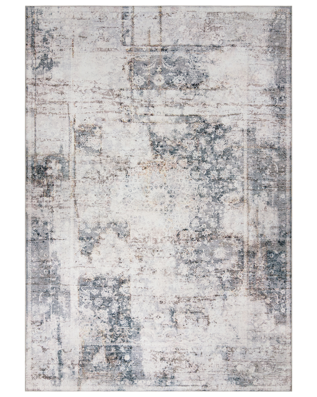 Moderner Teppich - Vic Gris - grau-creme, mit abstraktem Muster