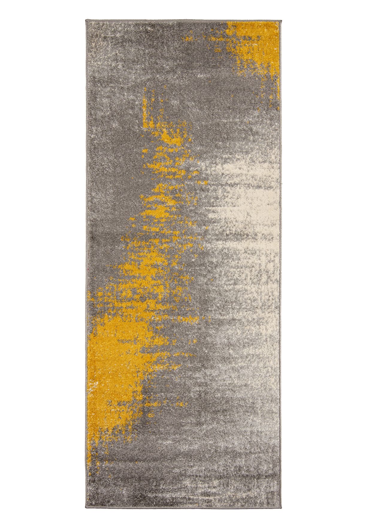 Teppichläufer Modern Grau Gelb Abstrakt H170A SPRING