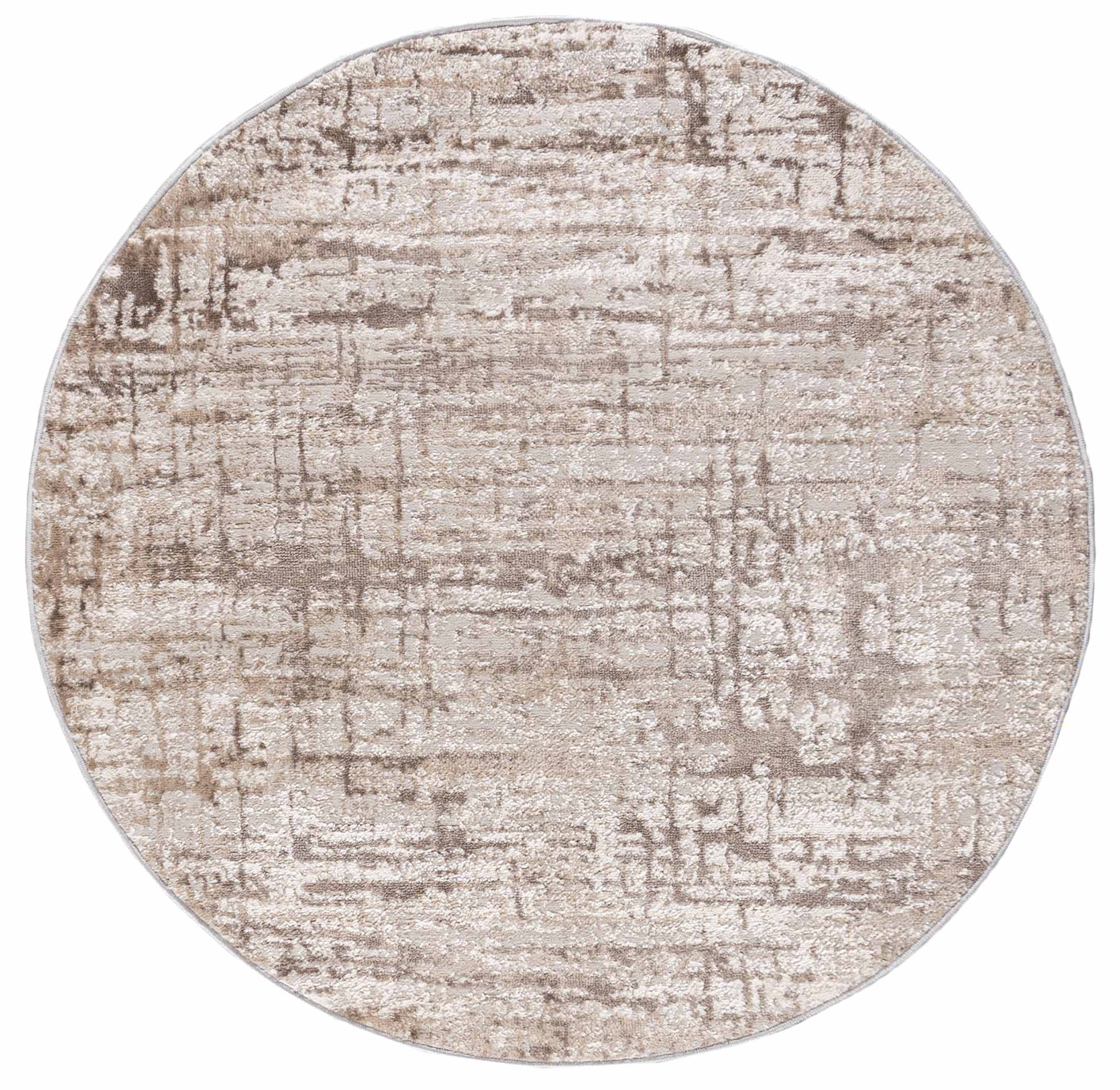 Teppich Modern Beige / Creme Abstrakt D175E PORTLAND
