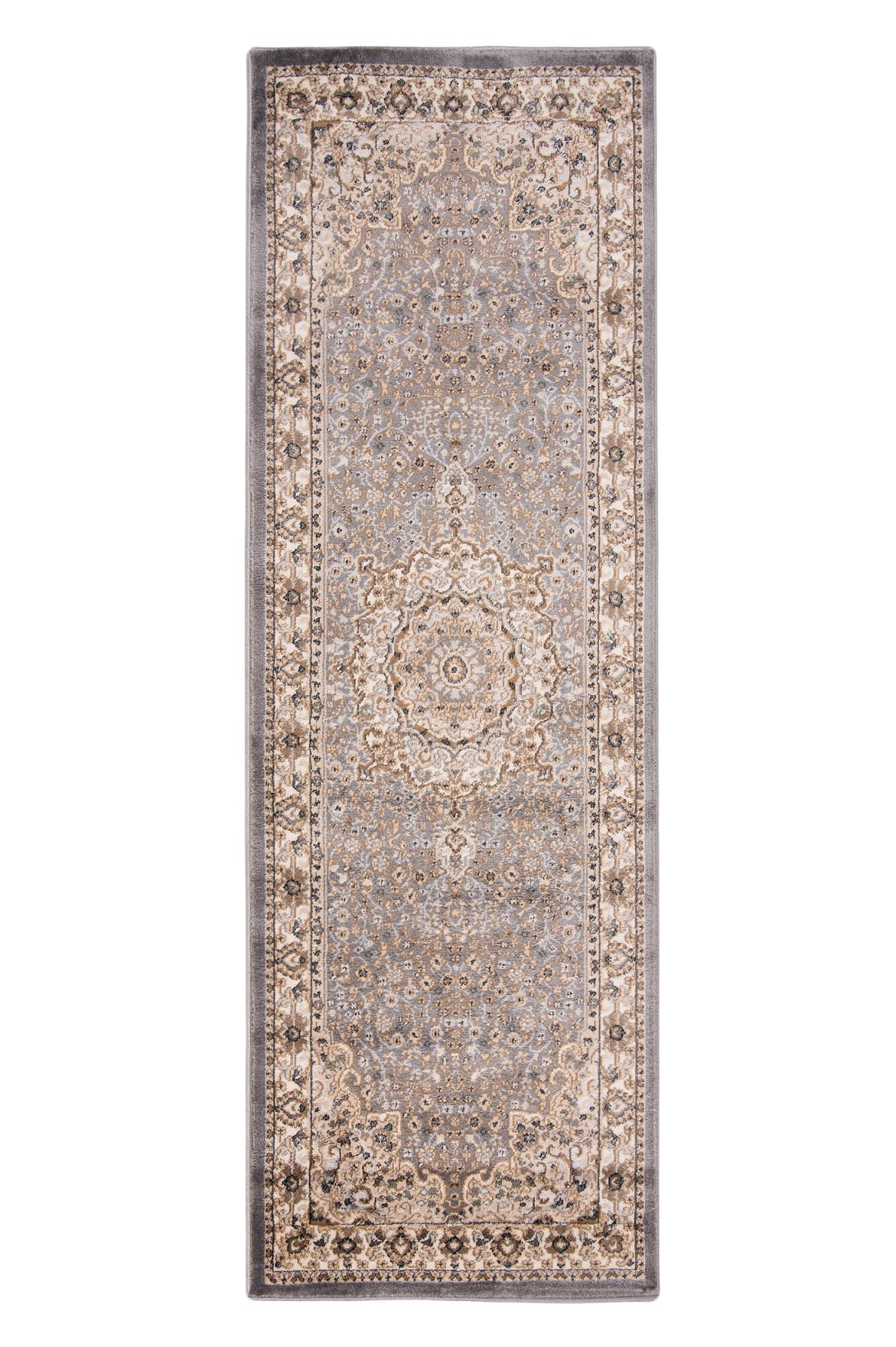 Teppichläufer Orientalisch Grau  8582E NEMRUT
