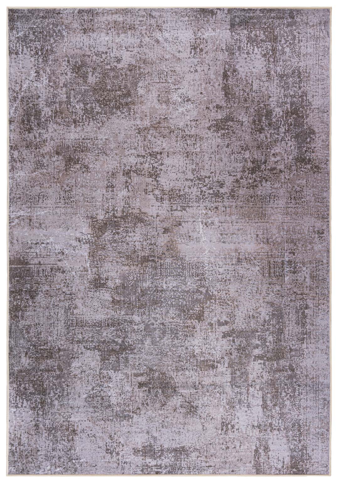 Teppich Modern Beige / Creme Braun Abstrakt Einfarbig SOLID HUDSON - abstrakt, beige, braun, cremefarben