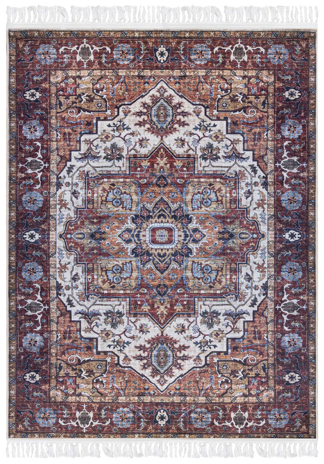 Teppich Orientalisch Braun Rot Vintage / Shabby Y_294 ANKARA - Vintage, braun, rot