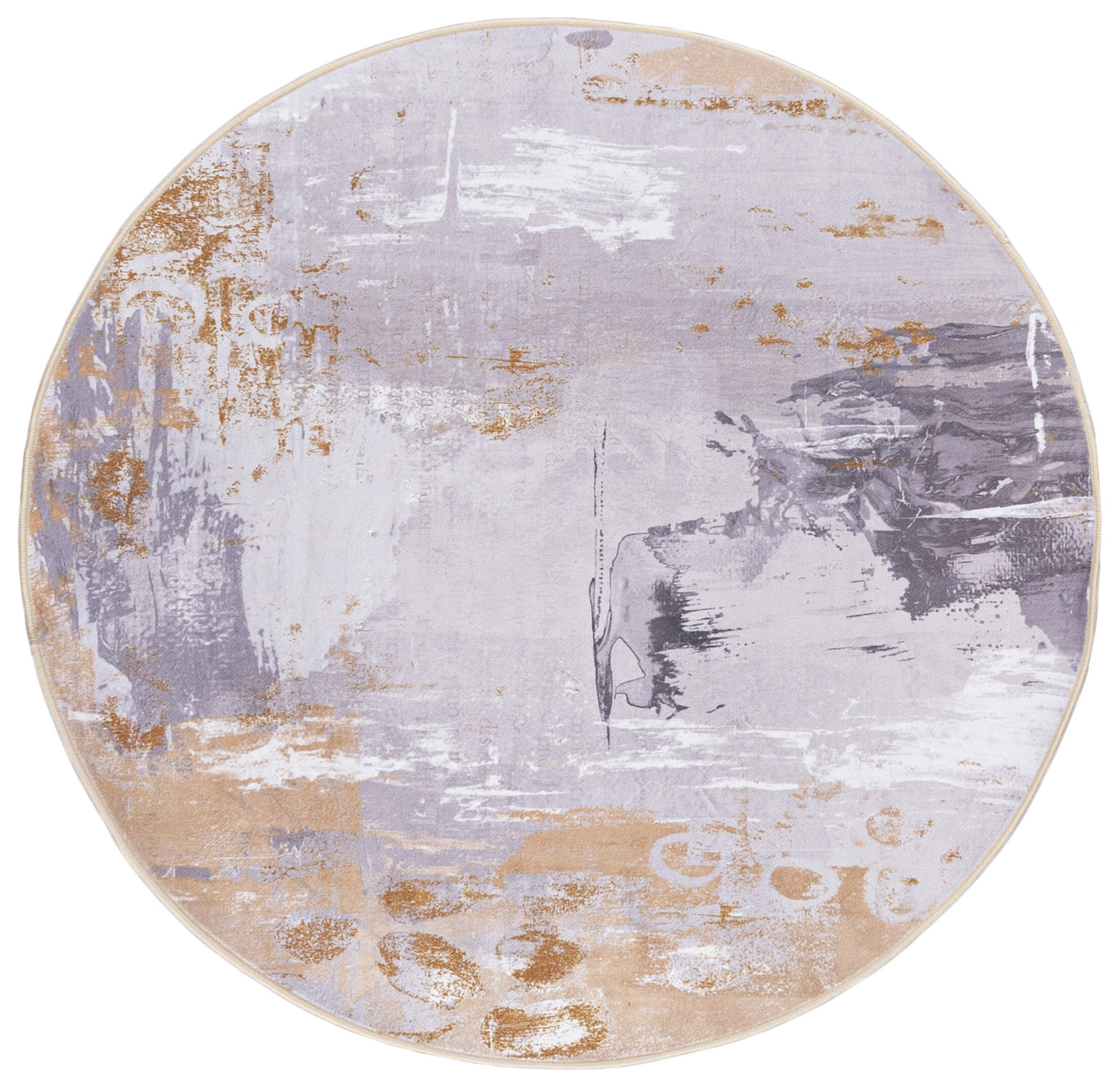 Teppich Modern Beige / Creme Abstrakt C_290A HUDSON - abstrakt, beige, cremefarben
