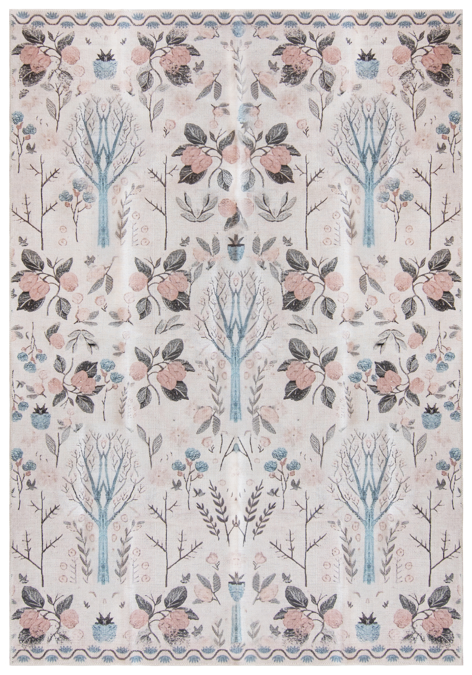 Orientalischer klassischer Teppich - Marsala Pianta - creme, beige