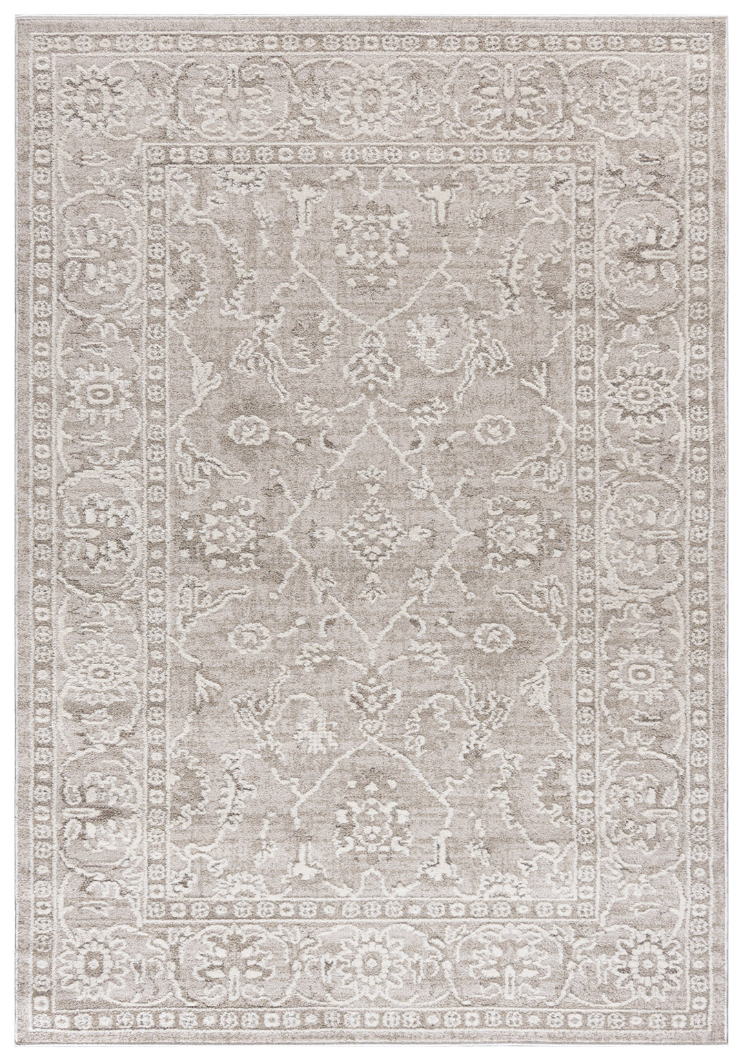 Boho Teppich Beige, creme ALBA VALORE