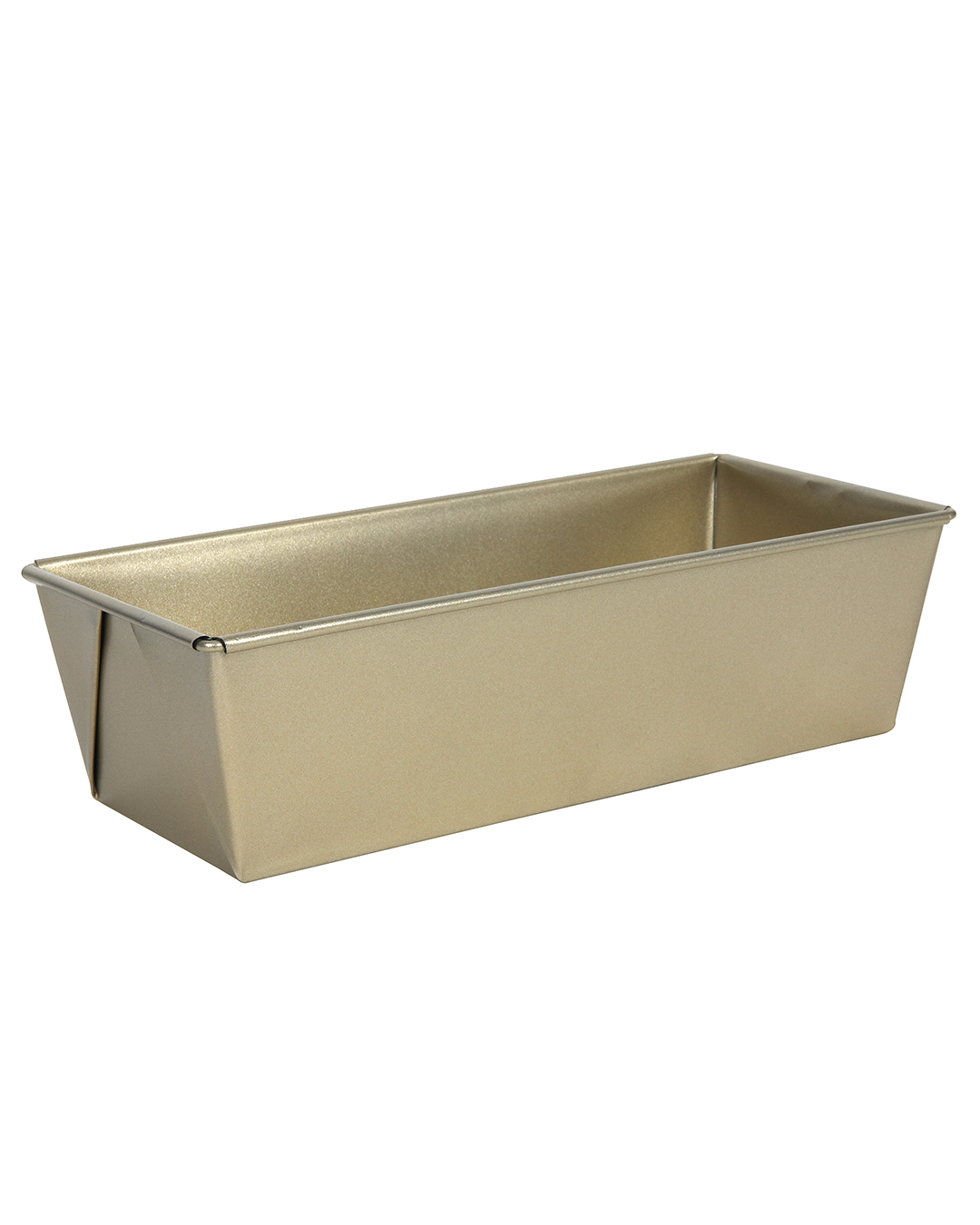 Backform 26×11×7 cm – Forno Torta – goldene Kastenform 26 cm