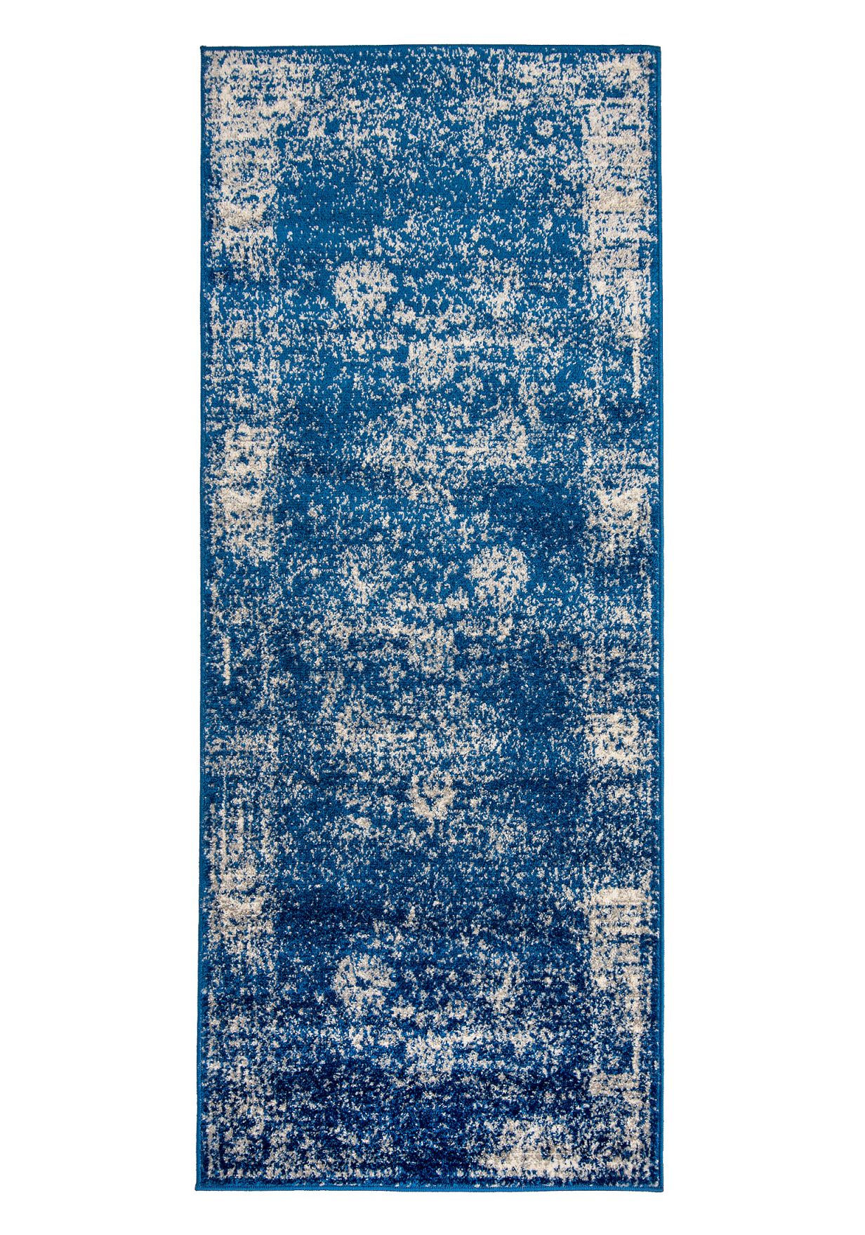 Teppichläufer Orientalisch Blau Vintage / Shabby H183A ALESTA