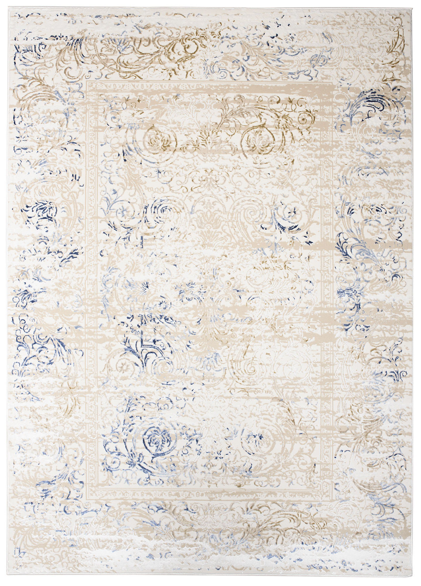 Teppich Orientalisch Beige / Creme Vintage / Shabby TY97A HERA