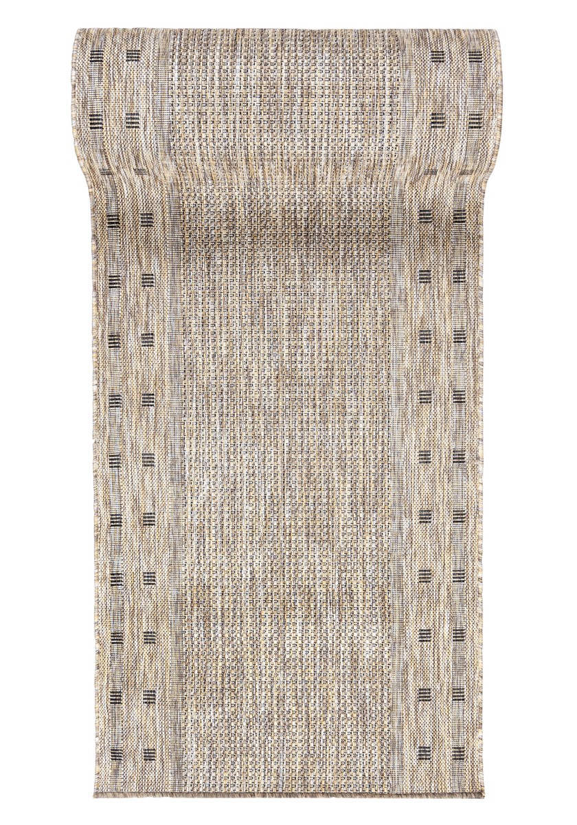 Läufer nach Maß In- Outdoor Beige Creme KE63A MELISSA - modern, einfarbig, beige, cremefarben