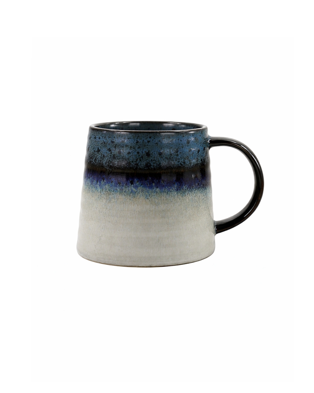 Keramikbecher 400 ml - Aroma Mirti - marineblau-grau, modern