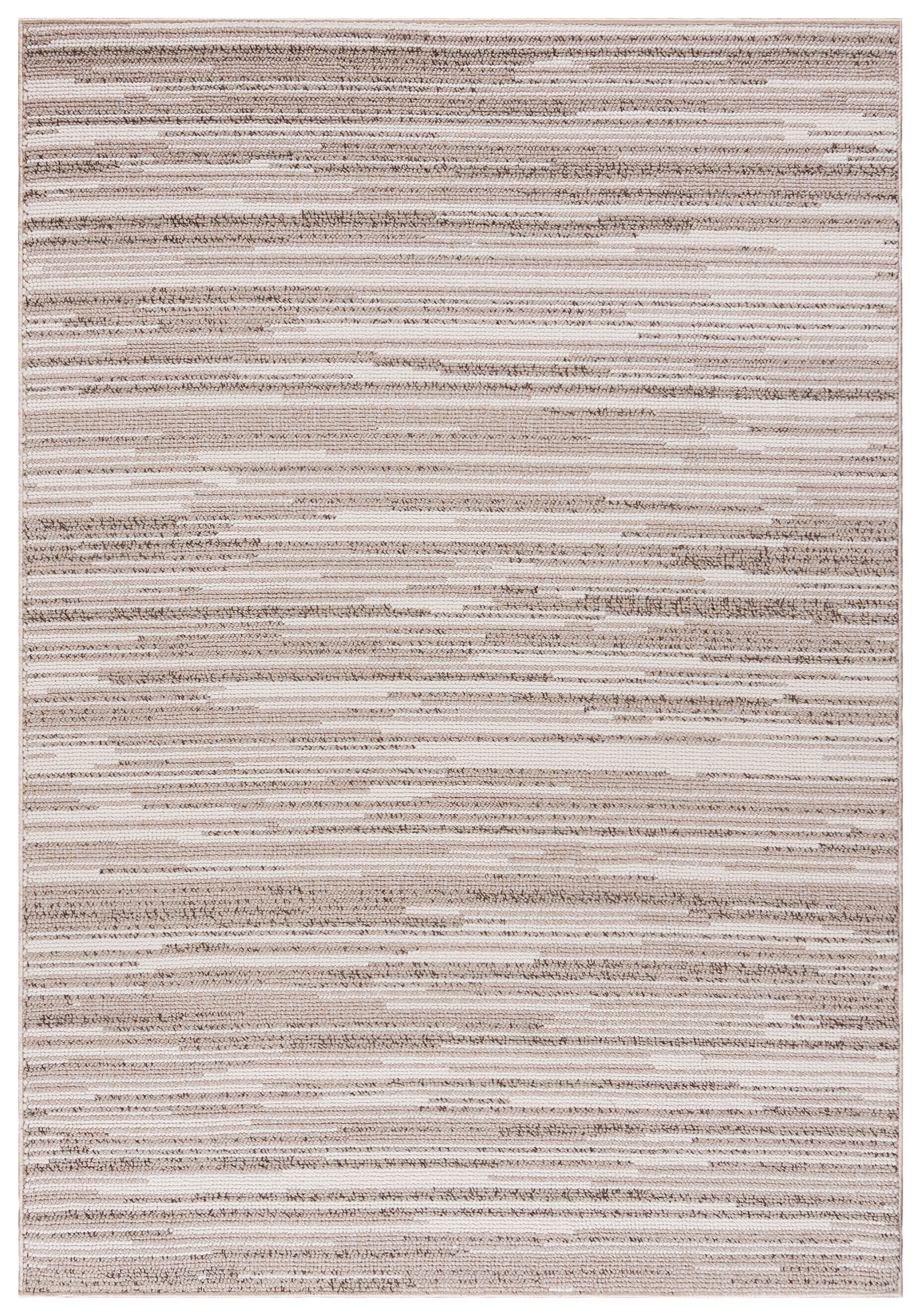 Moderner Teppich – Lora PE08A – Beige, Creme, Ecru