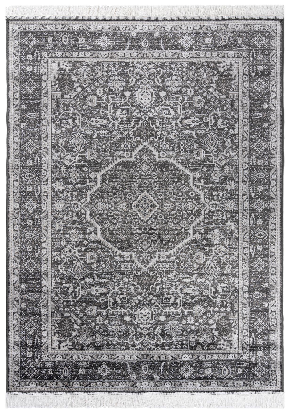 Teppich Orientalisch Grau Vintage / Shabby 84332 ISPHAHAN