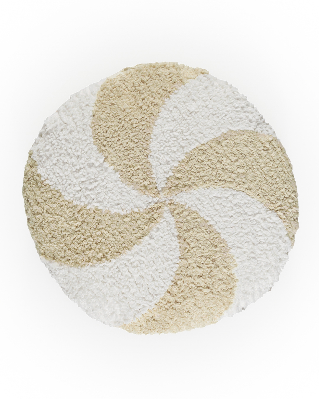 Dekokissen mit Füllung, 40 x 40 cm – Inverno Caramello Beige – Weihnachtsbonbon, beige