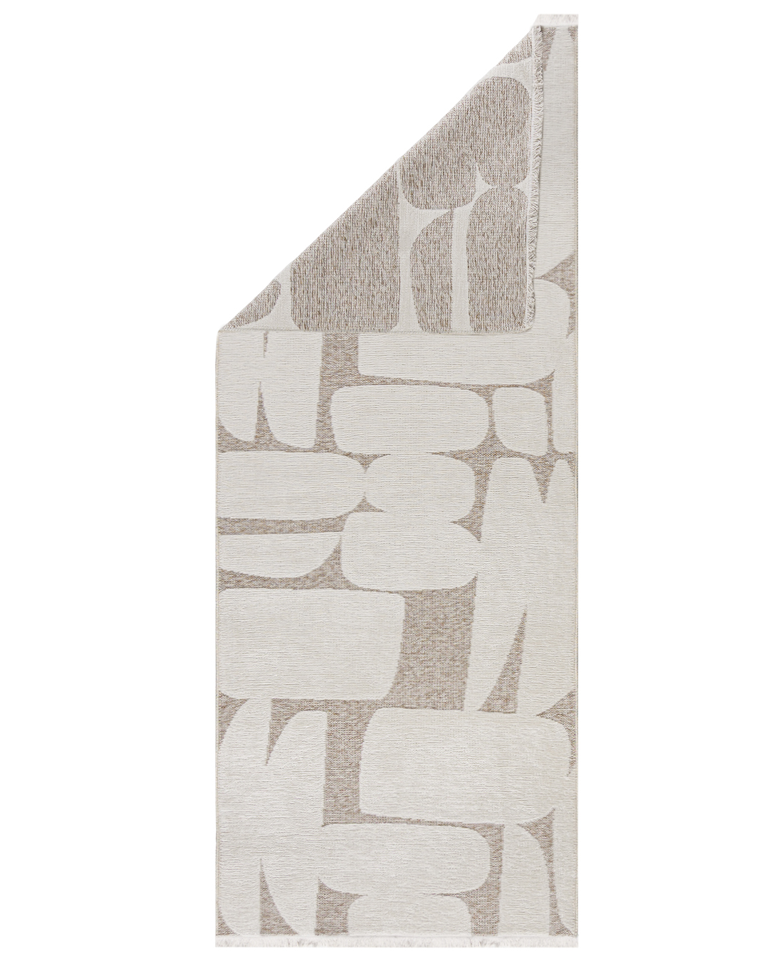 Moderner Doppelseitiger Teppich – Amalfi Pieno – cremefarben, beige