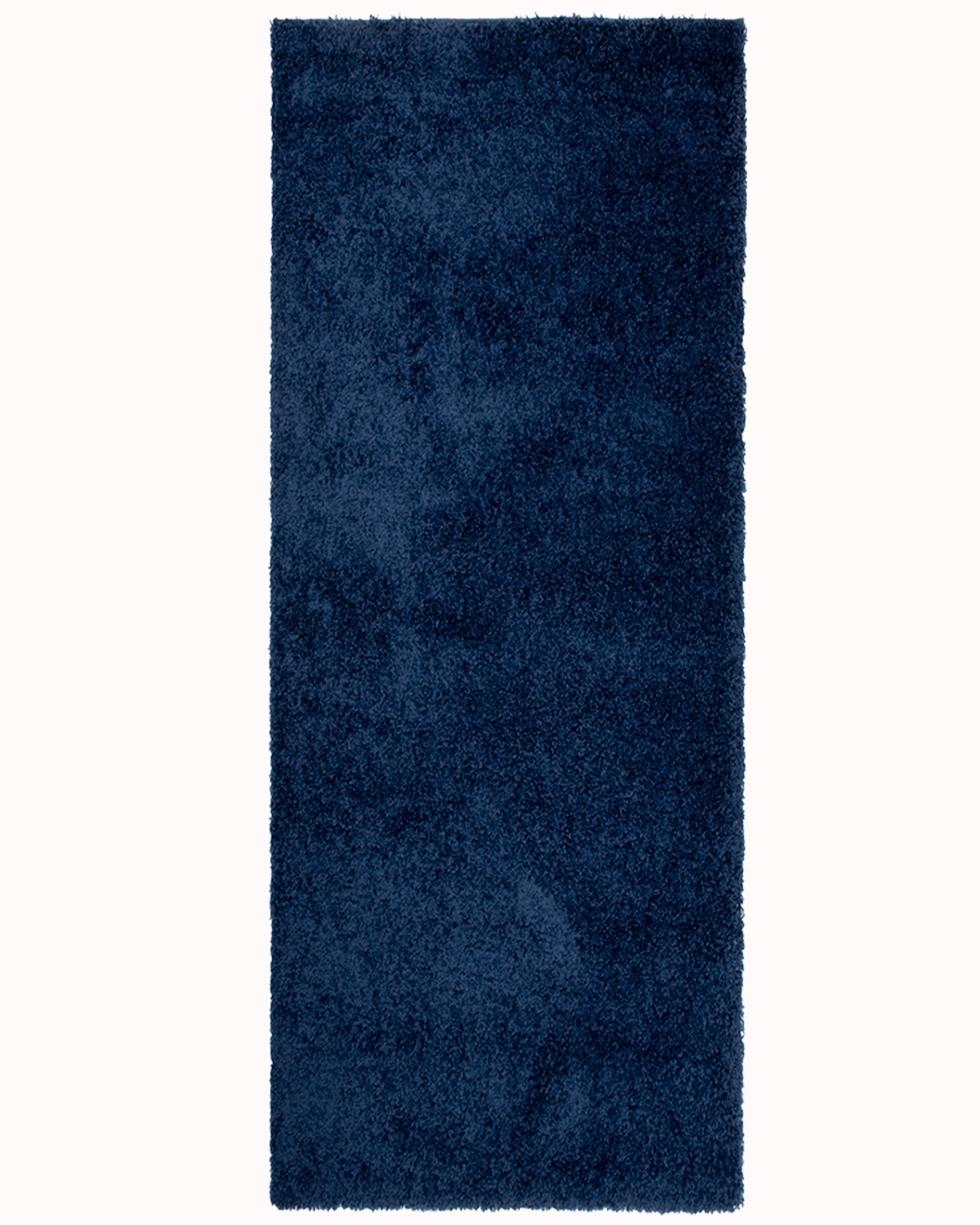 Moderner Shaggy-Teppich – Unito Blu – marineblau, einfarbig