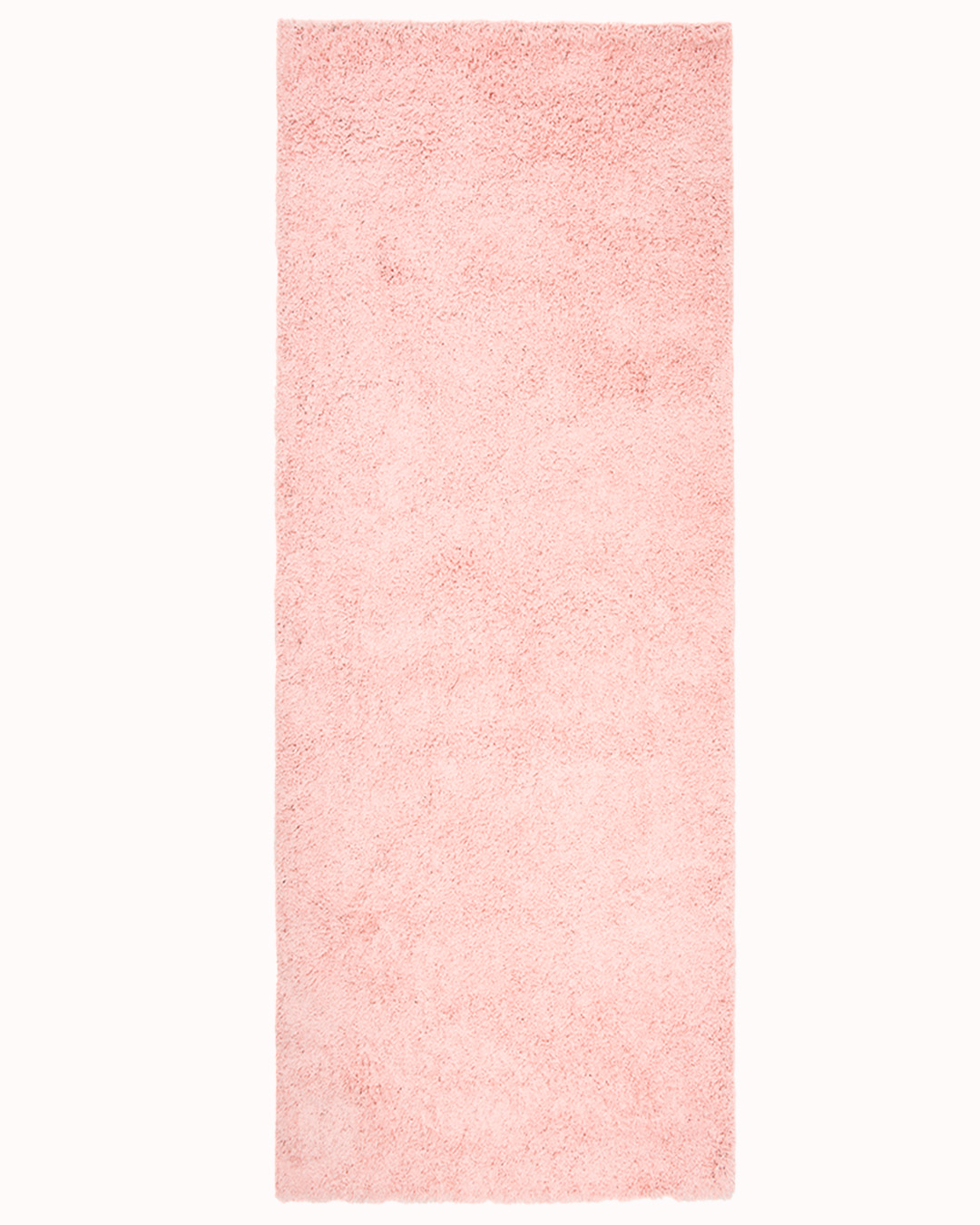 Moderner Shaggy-Laufer – Unito Rosa – rosa, einfarbig