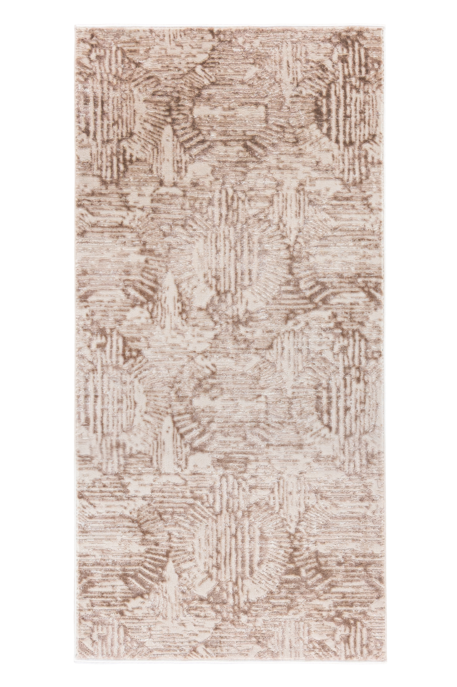 Moderner Läufer - Sicilia Crema - beige, creme