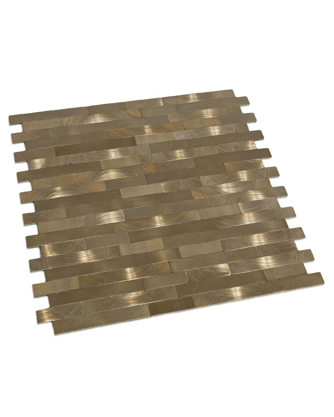 Selbstklebende Fliesen - Cocco Bronzo - braun, gold 1 Stk.